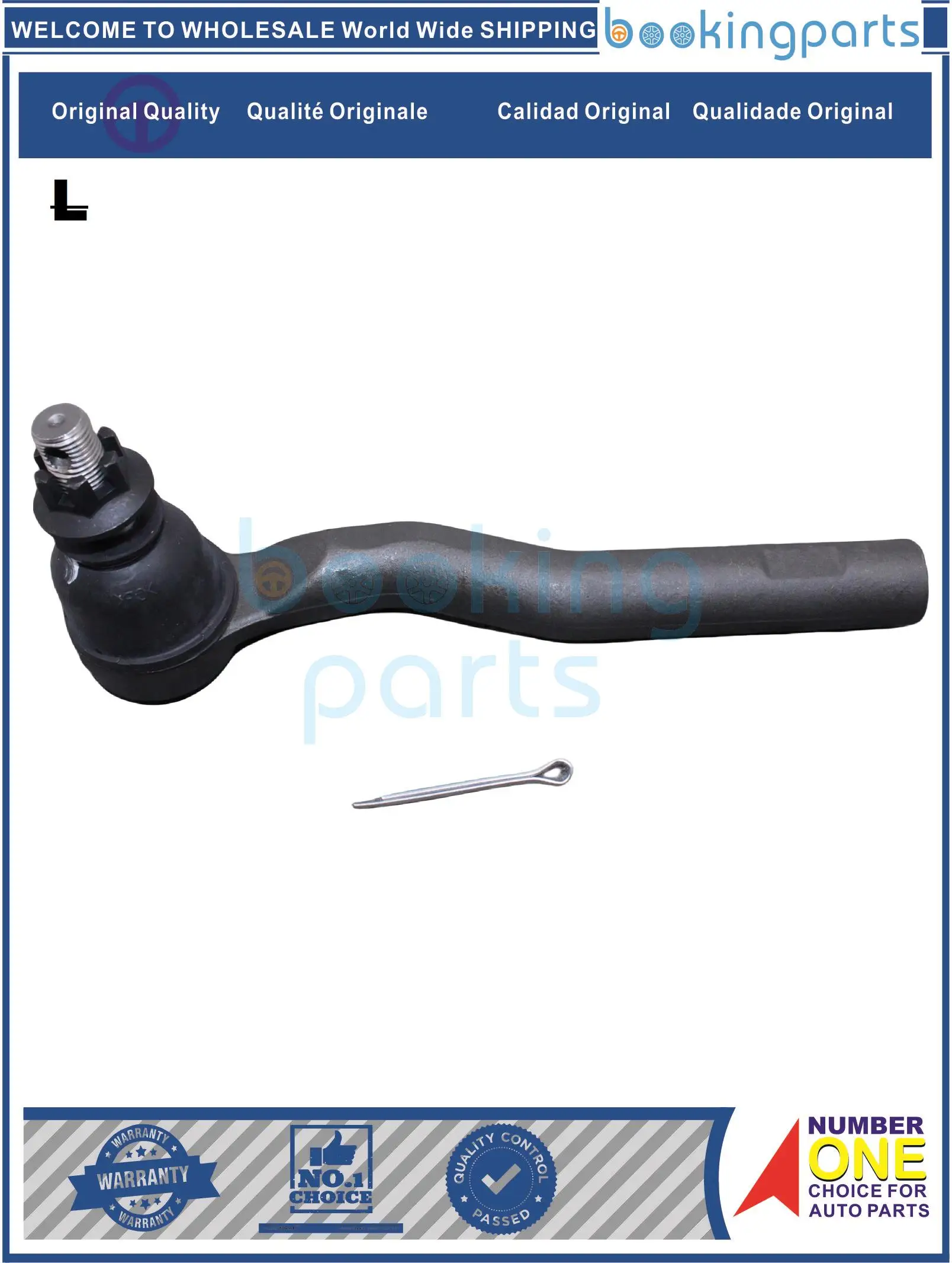 TRE91058(L),DA8A-32-290,DA8A32290,45047-WB001,45047WB001 Tie Rod End For TOYOTA SCION/YARIS 15-, M2 14-