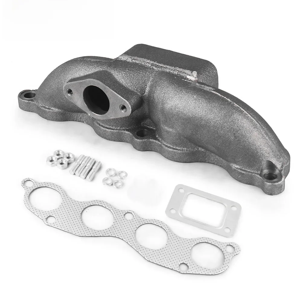 Race Turbo Spruitstuk Voor 02-06 Acura Rsx 02-05 Honda Civic Si Ep3 K20 Gietijzer T3/T4 - afbeelding 2