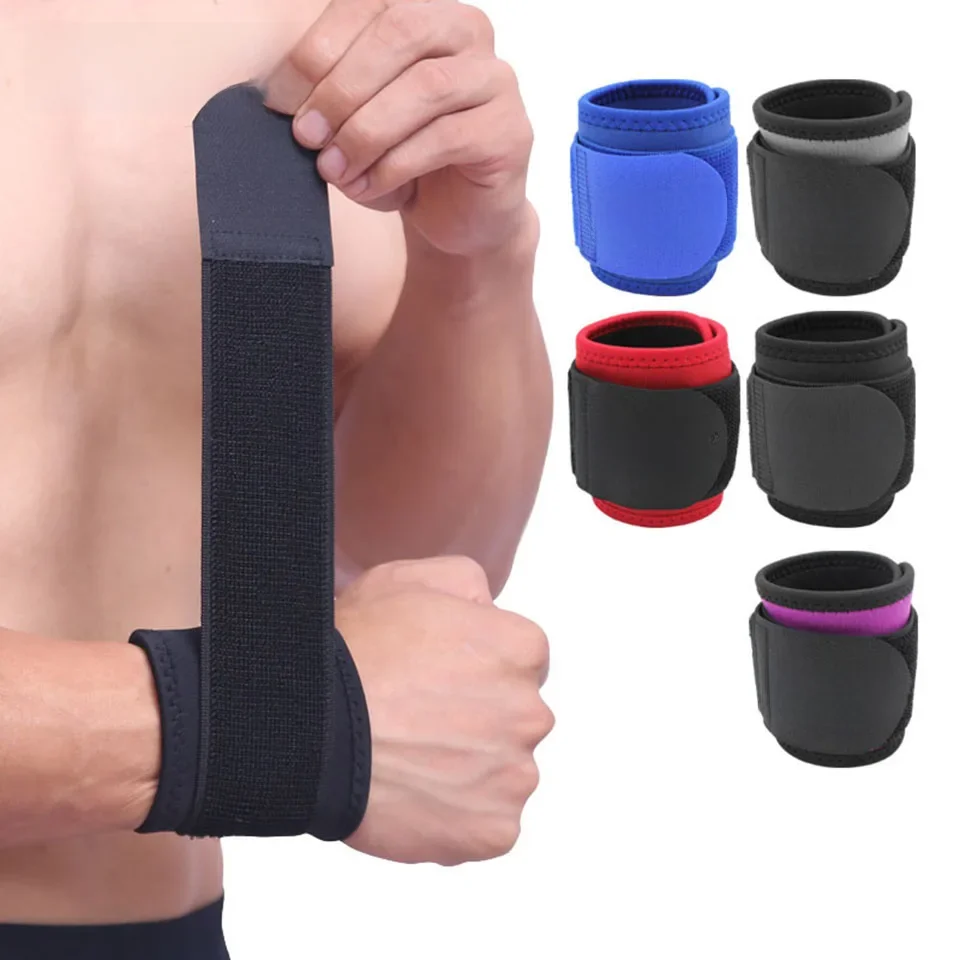 1 szt. Opaska na nadgarstek Bracer Opaska na nadgarstek Protector Gym Fitness Tenis Sport Bransoletka na nadgarstek Bandaż — zdjęcie 2