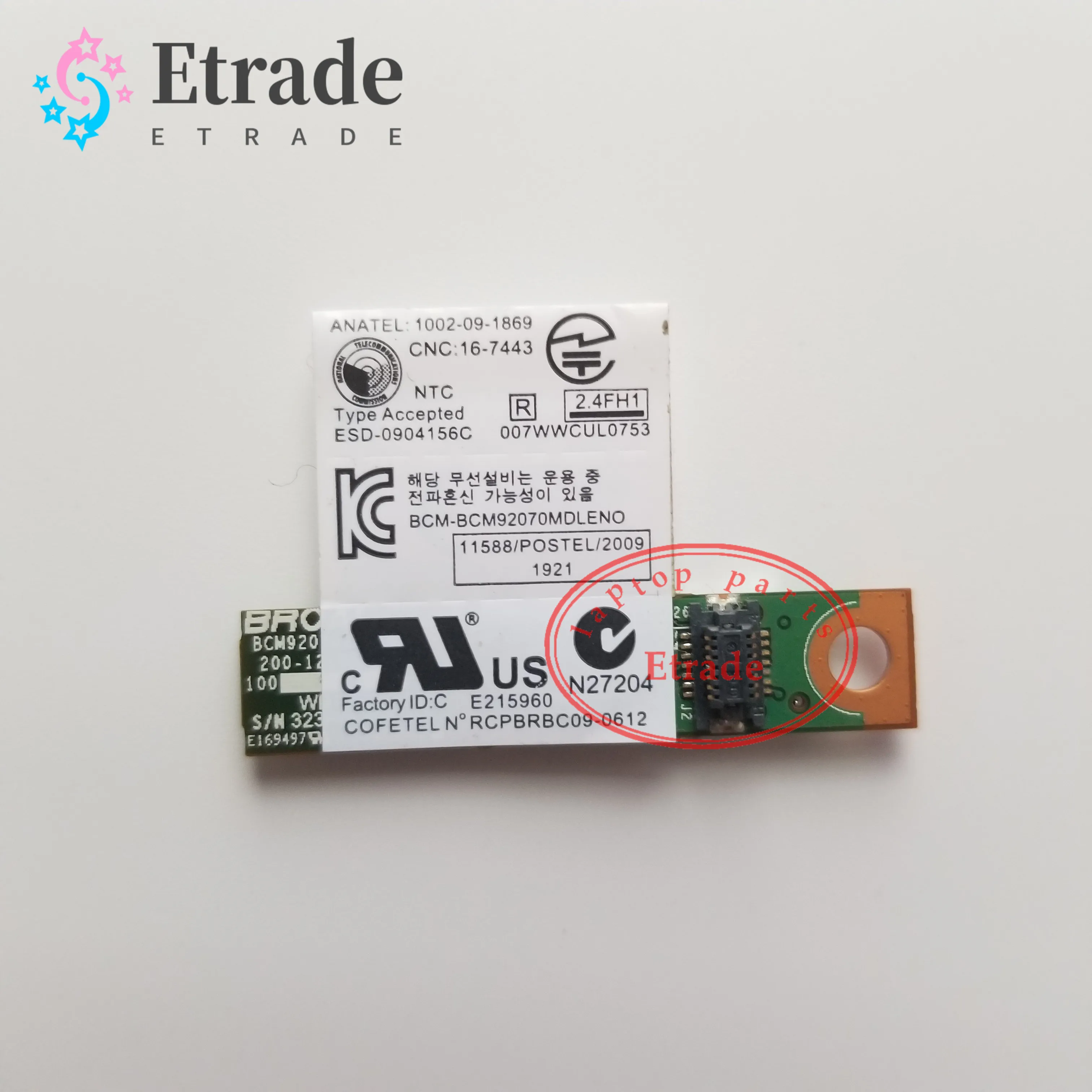 Bluetooth 4.0 Module For Lenovo ThinkPad T60 T400 T400S T410 T410S T420 T420S T430 60Y3303 60Y3305 60Y3304