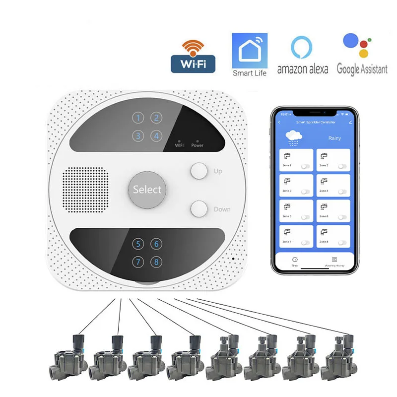 

Смарт-контроллер для полива сада, Wi-Fi, таймер