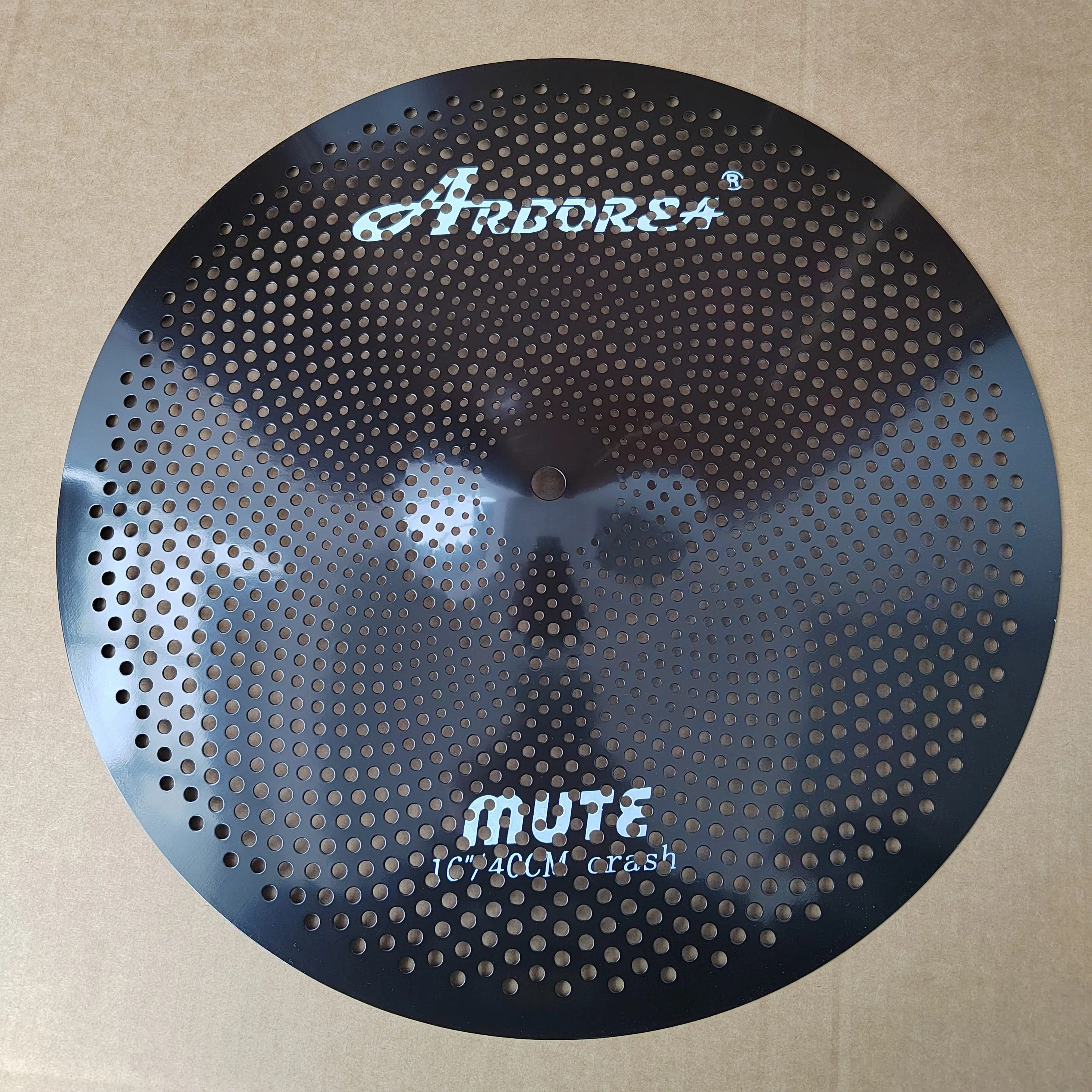 

Тарелка малой объемности, 16 дюймов, 40 см, тихая тарелка, многоцветные варианты, серебристый, красный, черный, синий, золотой