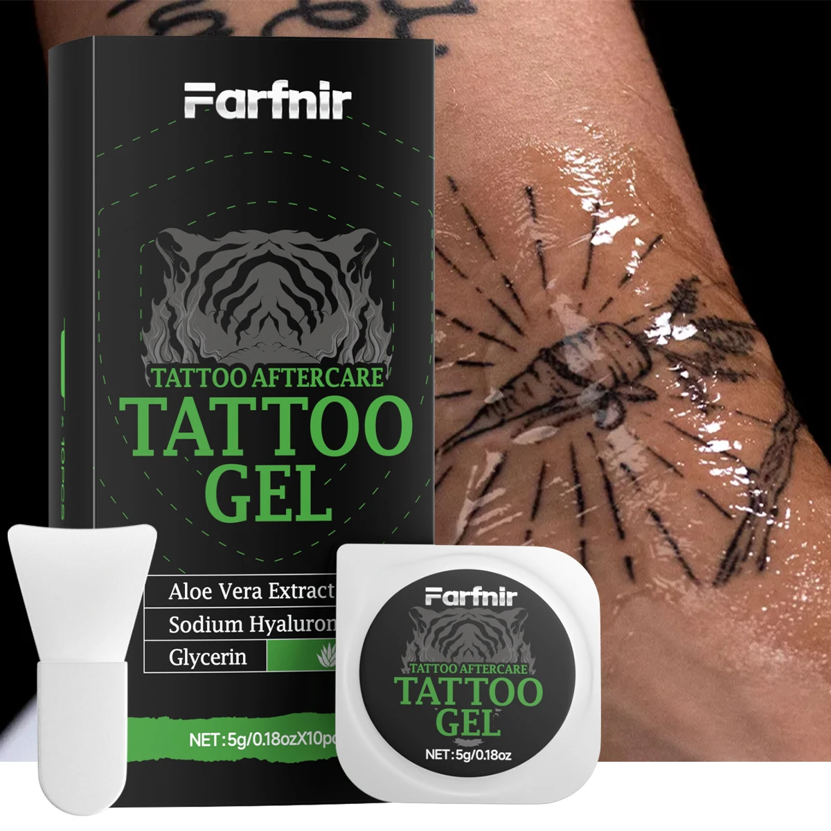 TATTOO GEL Gentle and moisturizing, non-irritating, suitable for tattoo moisturizing, enhances tattoo color vibrancy