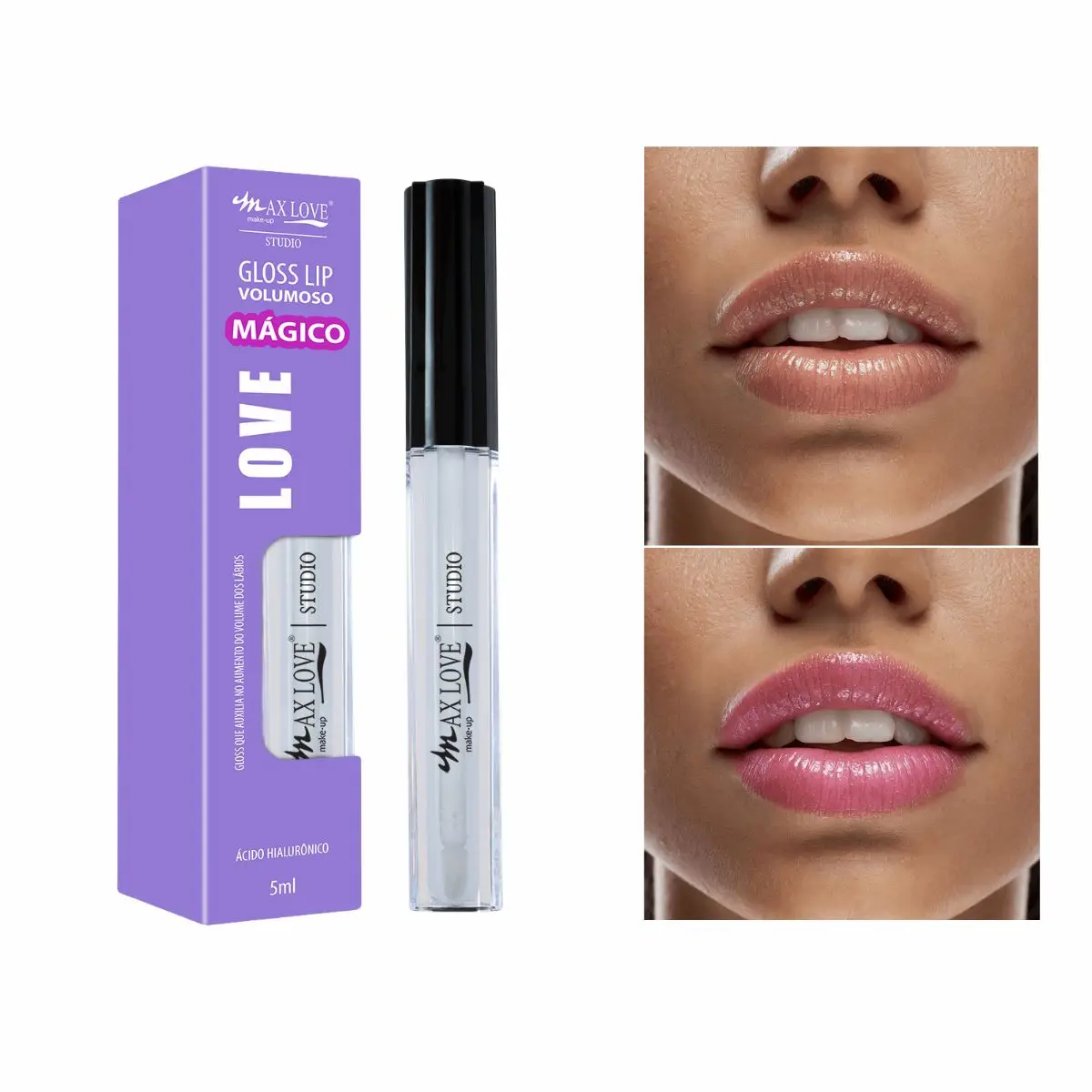 Gloss Lip Volumoso Mágico - Max Love