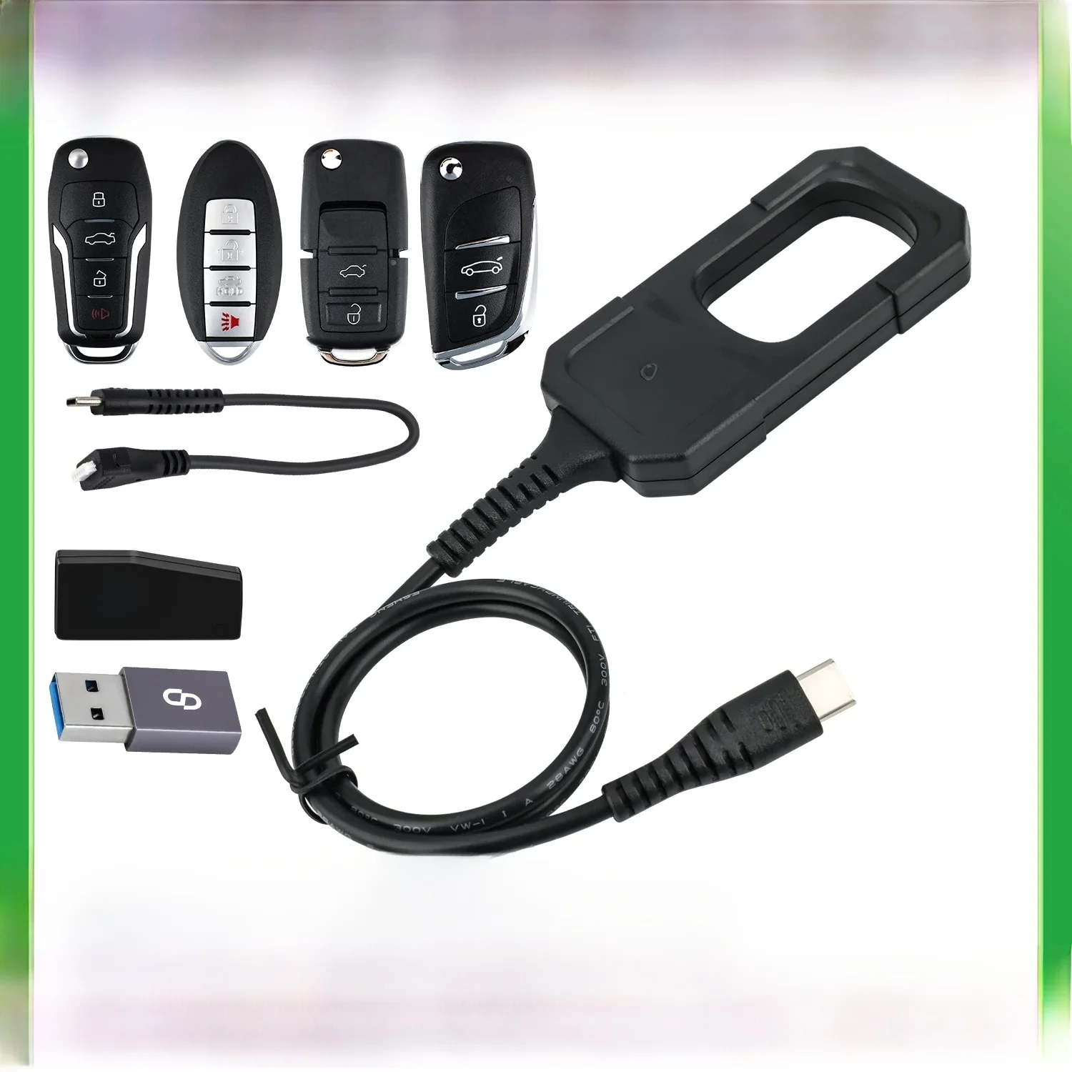 LANCERING X431 Key Programmeur 4-sleutelset IMMO Programmeertools werken met X431 PAD V/IMMO ELITE/IMMO PLUS/PROG 3 - afbeelding 2