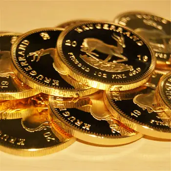 אוסף מטבעות זיכרון קרוגרנד דרום אפריקה מצופה זהב 1 אונקיה, 1976-2023, למזכרת 10 best sales מטבע של 1 אונקיה - №2