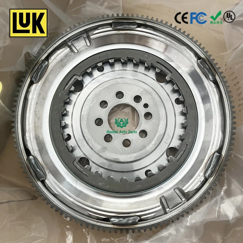 New LUK 0AM DQ200 DMF DSG Transmission Clutch Flywheel 8-hole For VOLKSWAGEN PASSAT B7 Audi Skoda 1.8 415079310 415051809