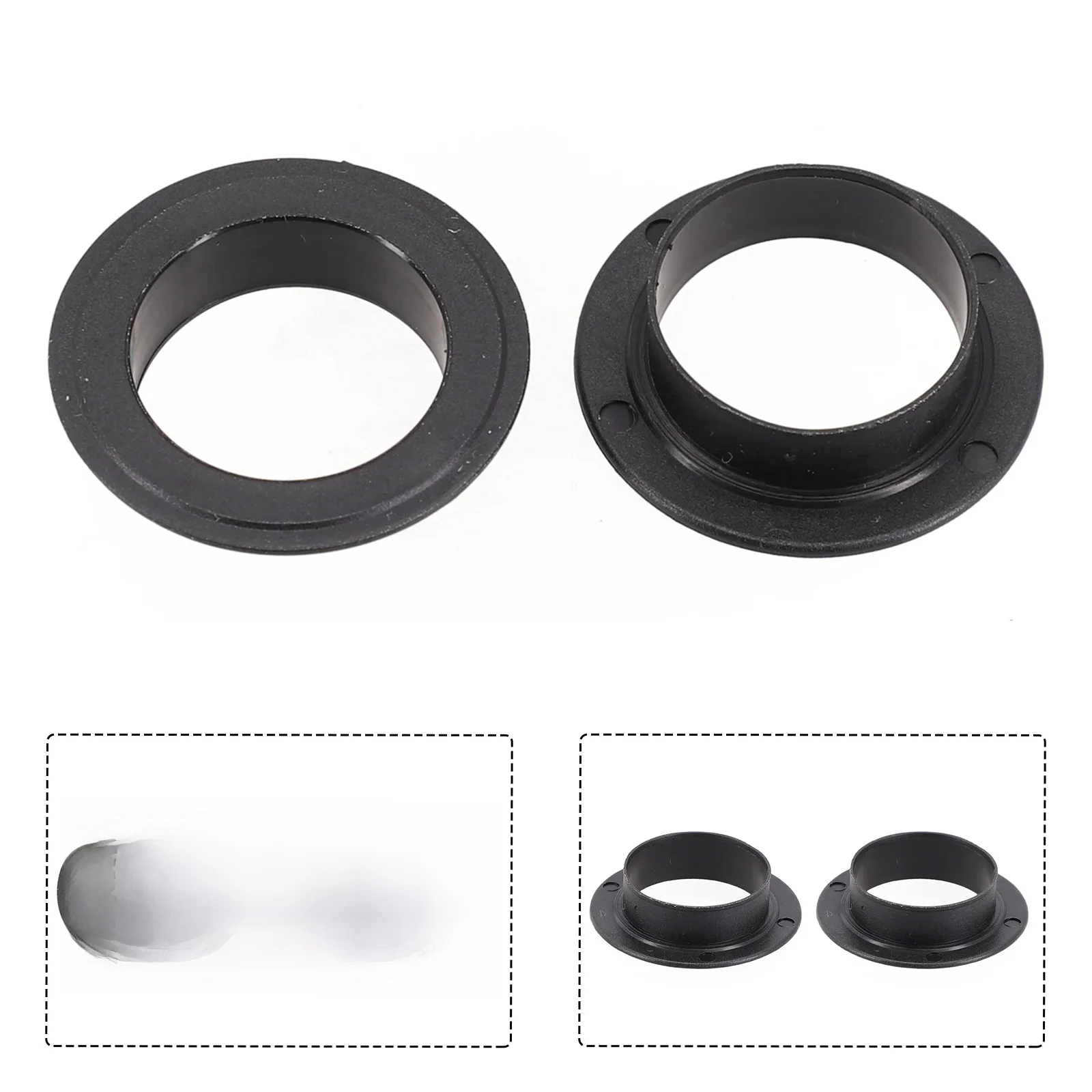 AliExpress 2Pcs Bicycle Axis BB Bottom Bracket Medium Shaft Bearing Protection Cup Covers MTB Mountain Road Bike Bicycle Parts