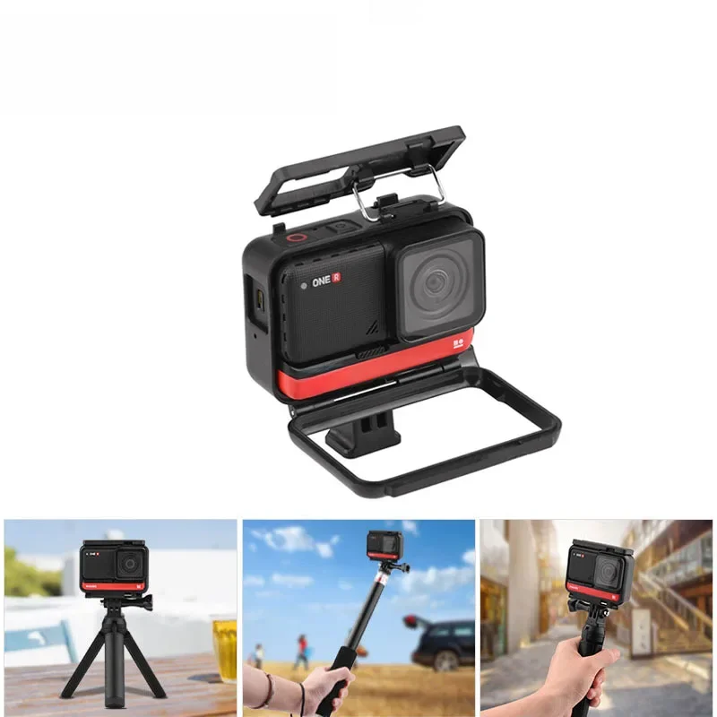 Akcesoria Insta360 ONE R 4k Obudowa ochronna Obudowa ochronna ABS + długa śruba + mocowanie podstawy do Insta 360 One R — zdjęcie produktu 7