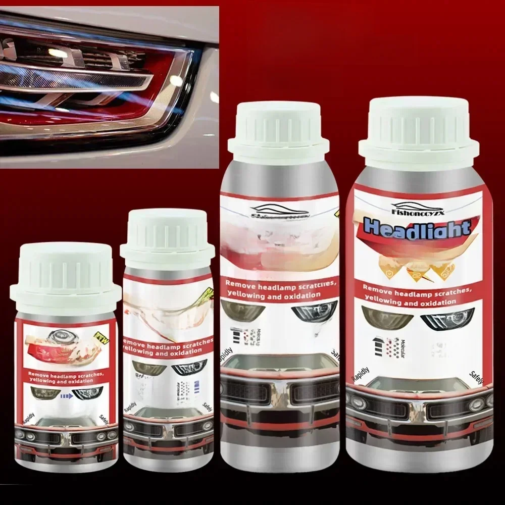 Lumières de sauna en polymère liquide, lumière de sauna, kit de polissage chimique, réparation des rayures, remise à neuf des Émirats arabes unis, 800ml