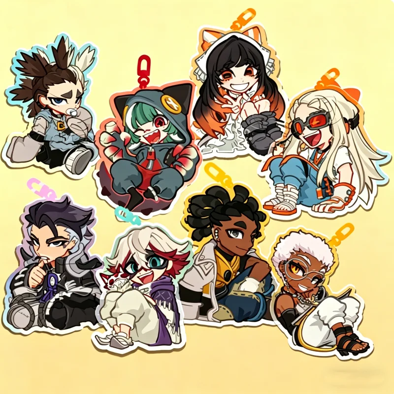 GACHIAKUTA Anime-Acryl-Schlüsselanhänger – Wave 3+4, süßer Charakter-Taschenanhänger als Geschenk