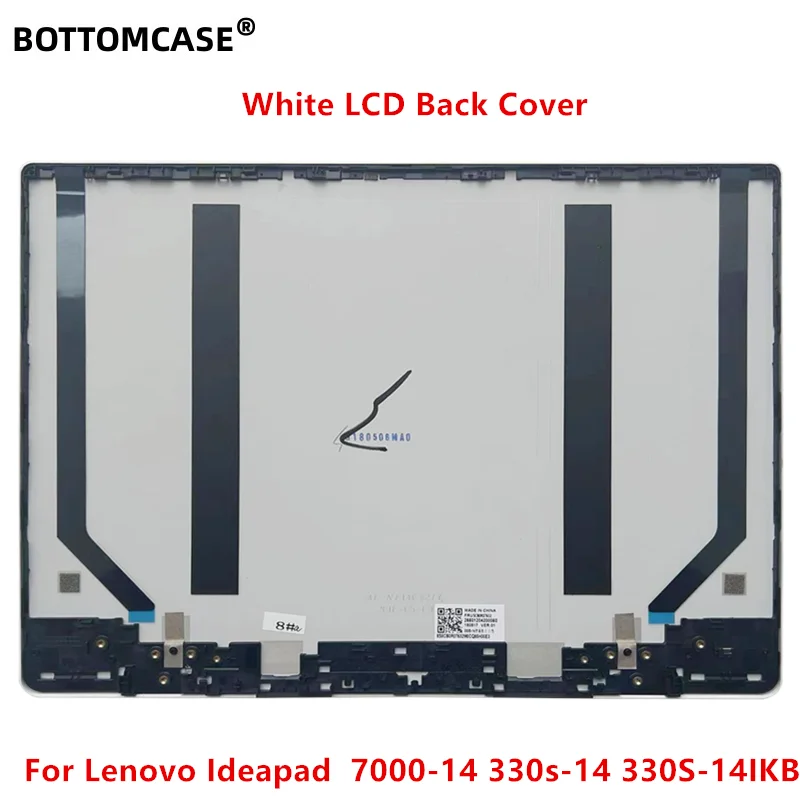 BOTTOMCASE®  White New For Lenovo Ideapad  7000-14 330s-14 330S-14IKB LCD Back Cover LCD Front Bezel