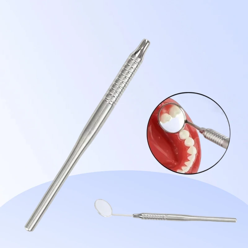 Handle Dental Mouth Mirror Mirror Handle Reflector Odontoscope Multifunction Teeth Whitening Clean Mouth Mirror Dentist Tools
