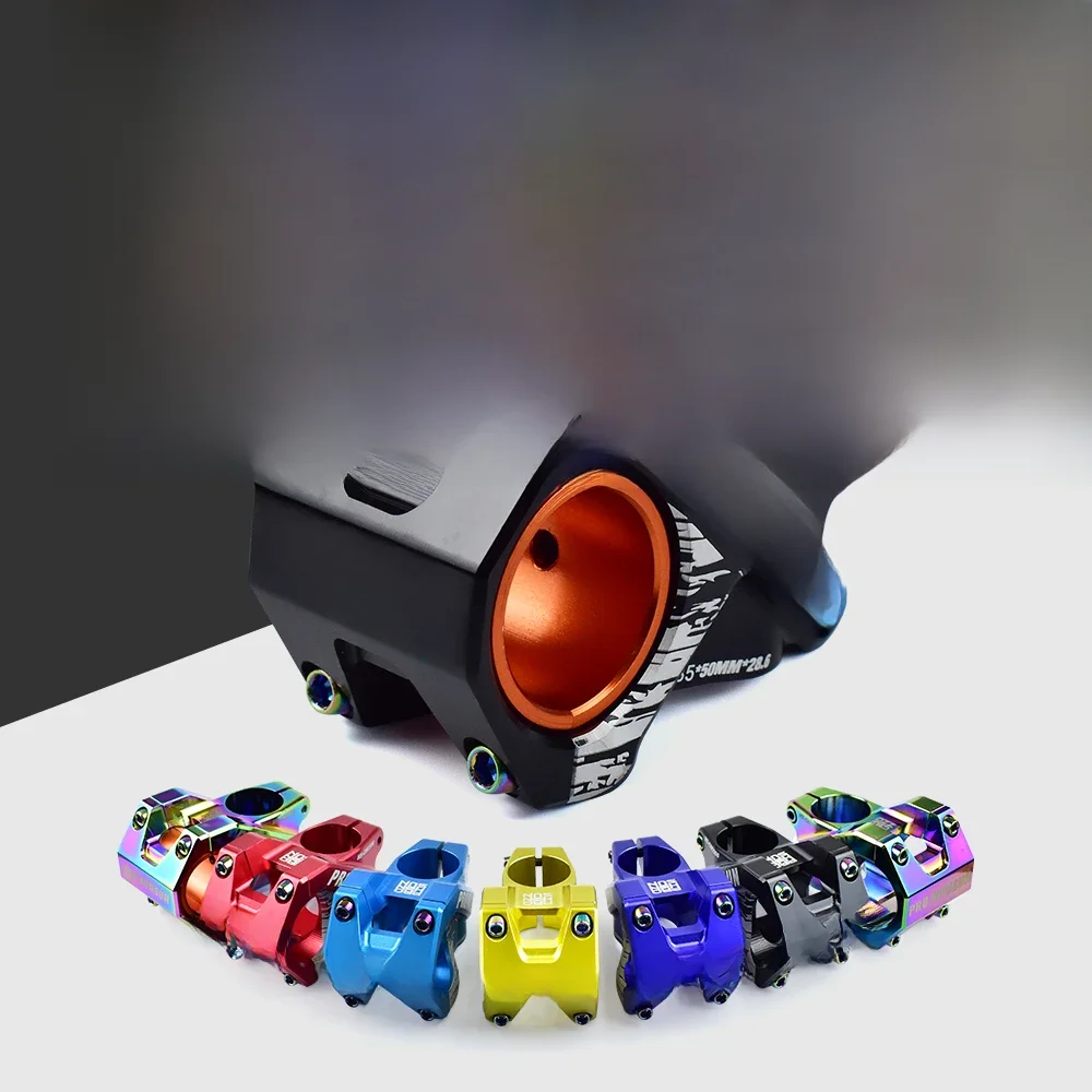 AliExpress PROHONSUN TANKE MTB Stem High-Strength Lightweight CNC Aluminum Alloy 0 Degree Short Stem For DH/AM/XC 28.6x31.8/35mm Bike Handlebar 50mm