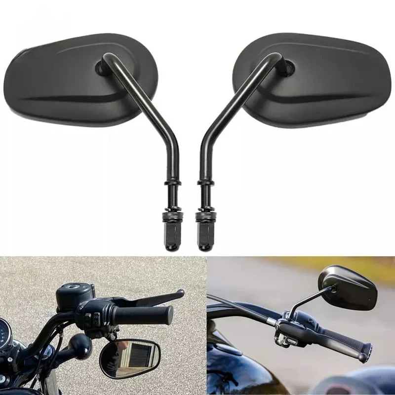 Motorfiets Achteruitkijkspiegel Is Geschikt Voor Harley Serie Xl883/1200/x48 Gv300 Honda Cm500 Gemodificeerde Achteruitkijkspiegel accessoires - afbeelding 2