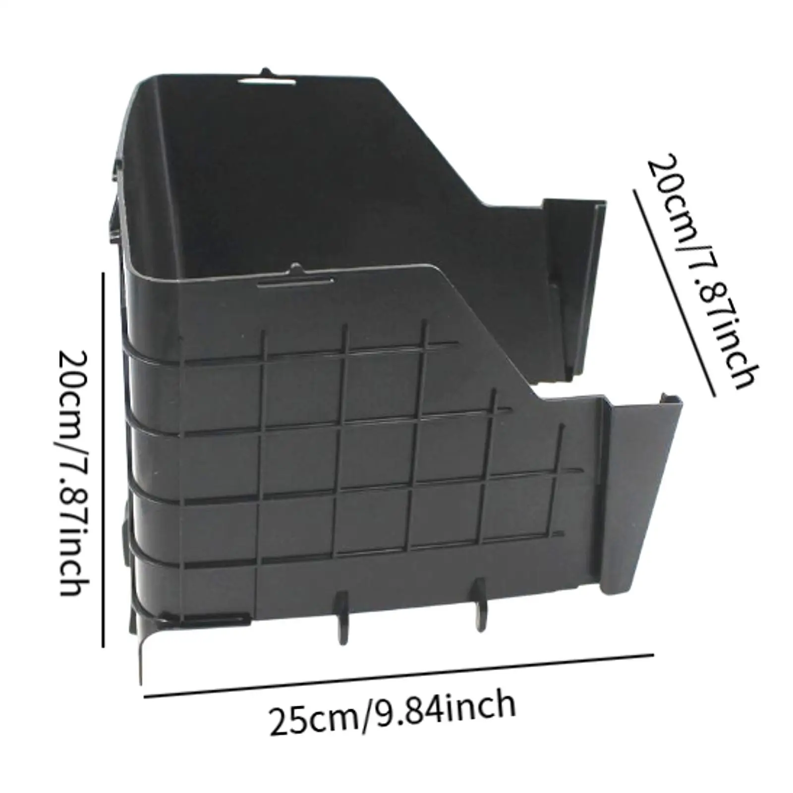 Piezas de cubierta antipolvo de batería de coche para VW Jetta 2006-2014 Passat B6 2006-2011 accesorios de repuesto protección reemplazar