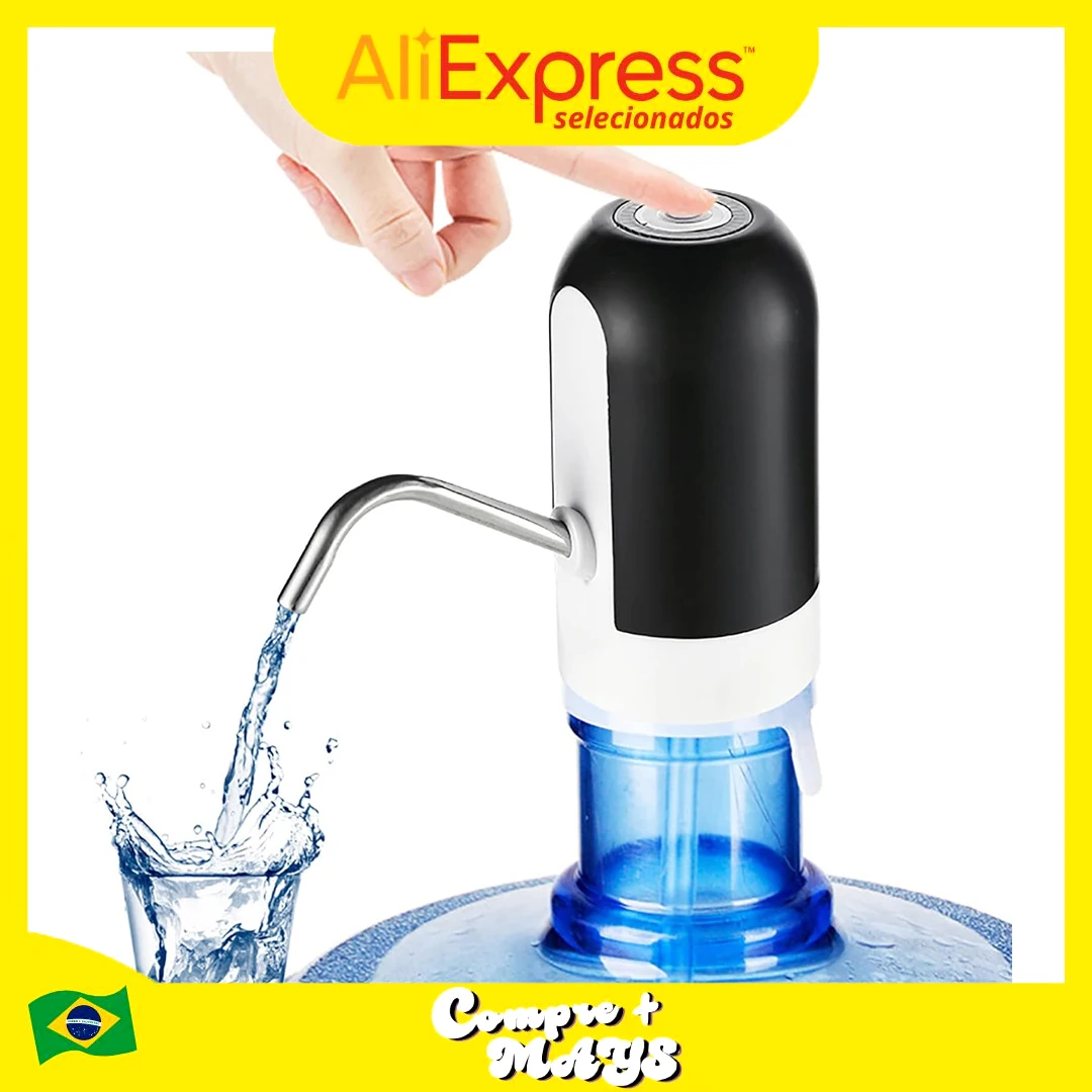 Bomba eléctrica universal para beber de un galón de agua, práctica y eficiente para el hogar y la oficina