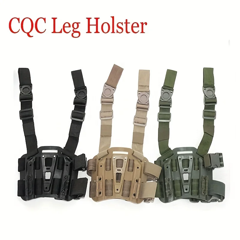 1 PCS Tactical Leg Holster Platform – Compatible with Glock 17, HK USP, P226, Beretta M9, Airsoft Thigh Holster