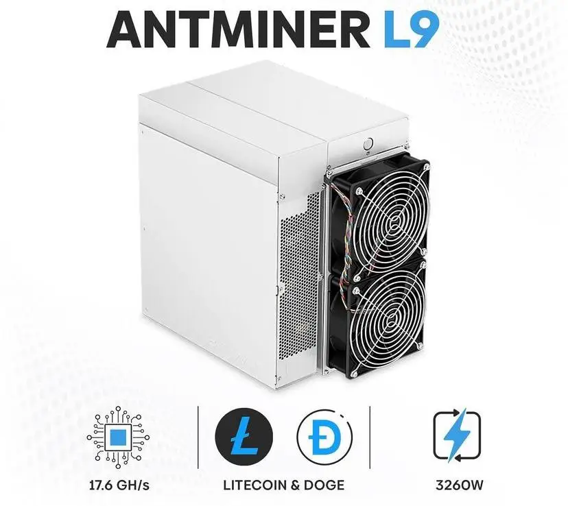 MM BUY 2 GET 1 FREE Antminer L9 16GH/S 3360W Doge Litecoin LTC Coin Asic Miner