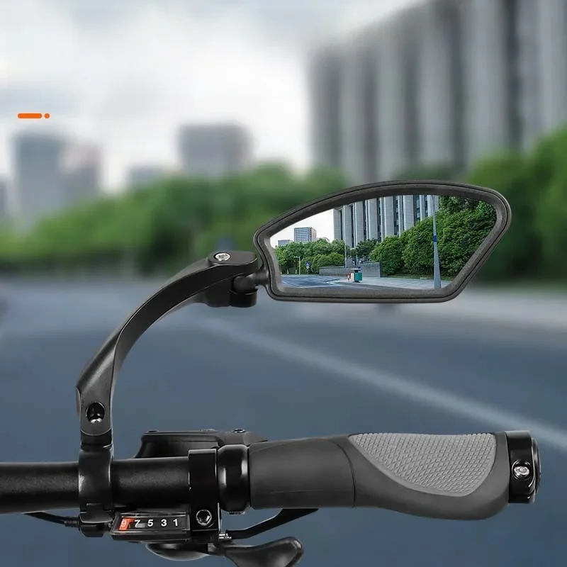 AliExpress ESLNF Stainless Steel HD Lens Bike Rear VIew Mirror 360° Rotatable MTB Rear Mirror Widen Big View Road Bicycle Mirror Bike Accessories
