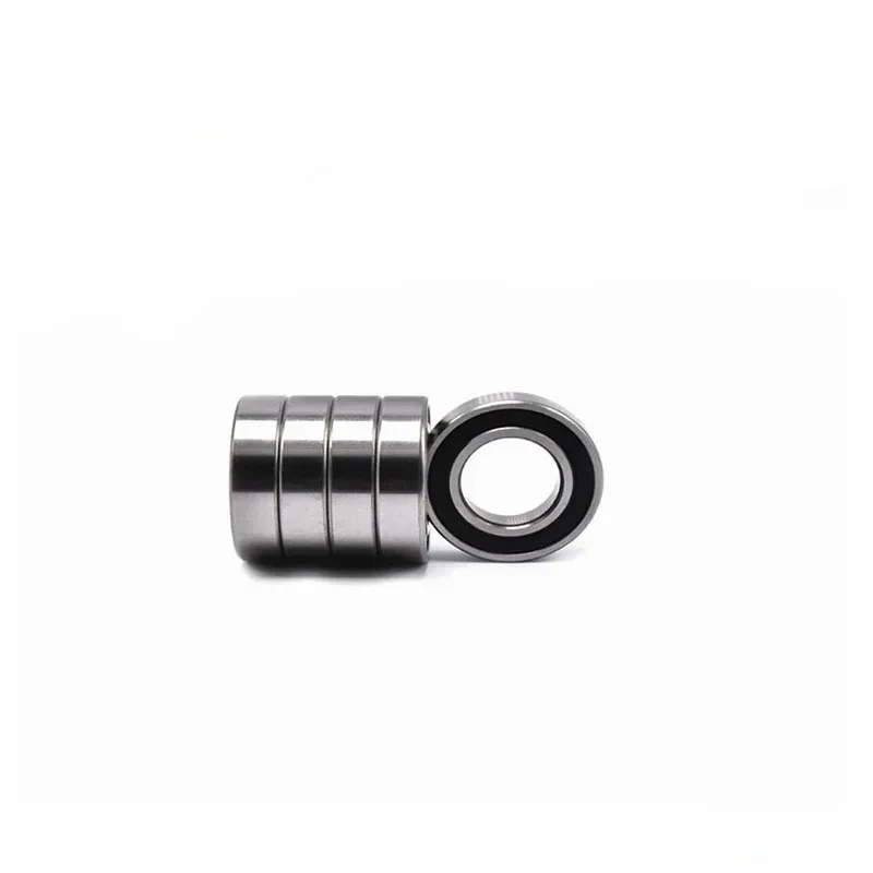 10 sztuk ABEC-5 MR126-2RS MR126 2RS MR126 RS MR126RS 6x12x4mm gumowe uszczelnione miniaturowe wysokiej jakości łożysko kulkowe z głębokim rowkiem — zdjęcie 2