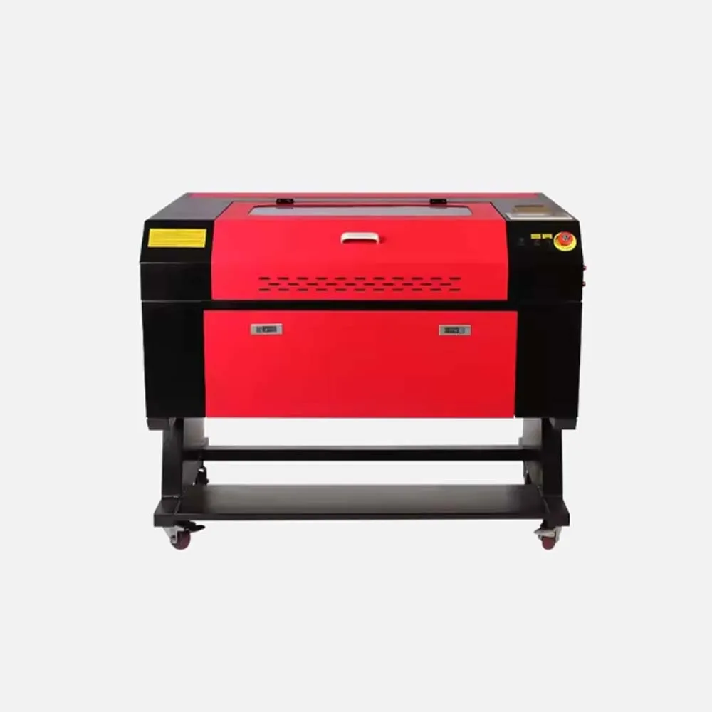 7050 CO2 Laser Cutting Machine, Ruida System with Water Cooling Machine, Used for Cutting Wood, Acrylic and Fabric with 80W