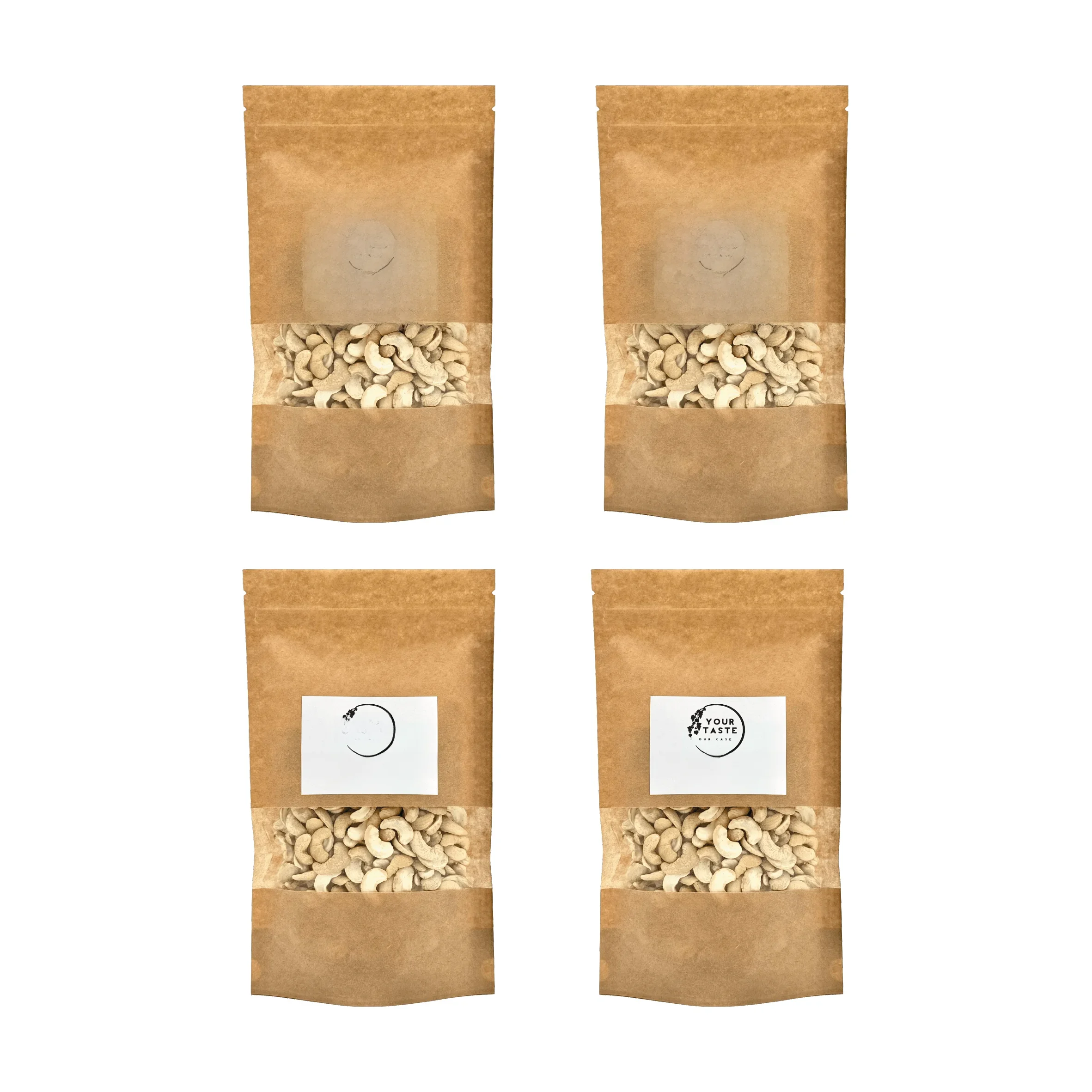 Your Taste Zestaw - 4x Orzechy nerkowca połówki 500g — 2