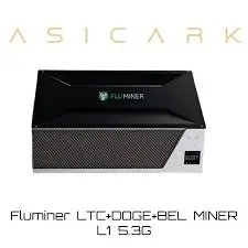 A1 AMAZING OFFER !! NEW Fluminer L1 5.3G 1200W DOGE /LTC/ BEL cion home miner