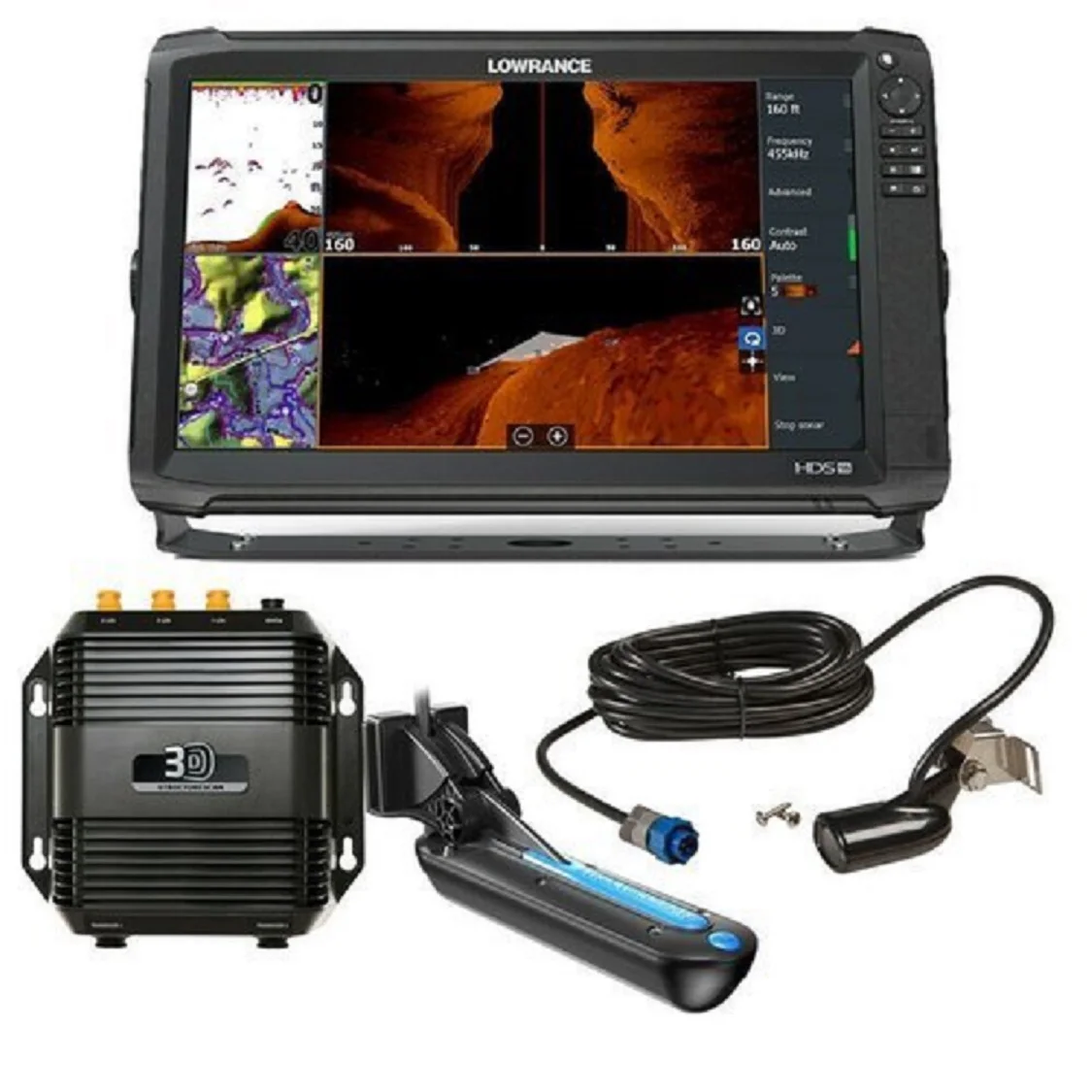 Selling new LOWRANCE HDS-16 Carbon C-Map US 3D bundle