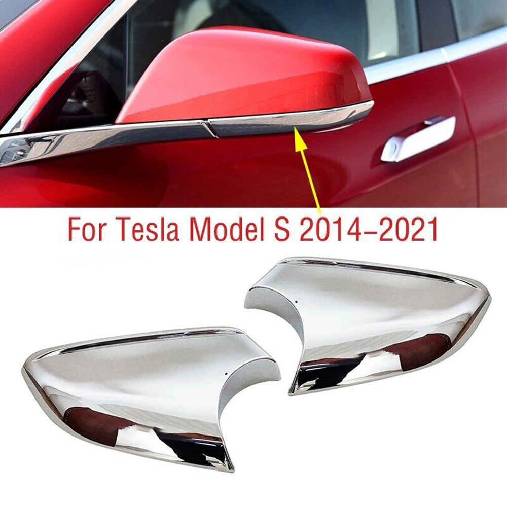 Auto Left Right Mirror Bottom Lower Holder Cover For Tesla Model S 2014 2015 2016 2017 2018 2019 2020 2021 2148.3005 2148.3006