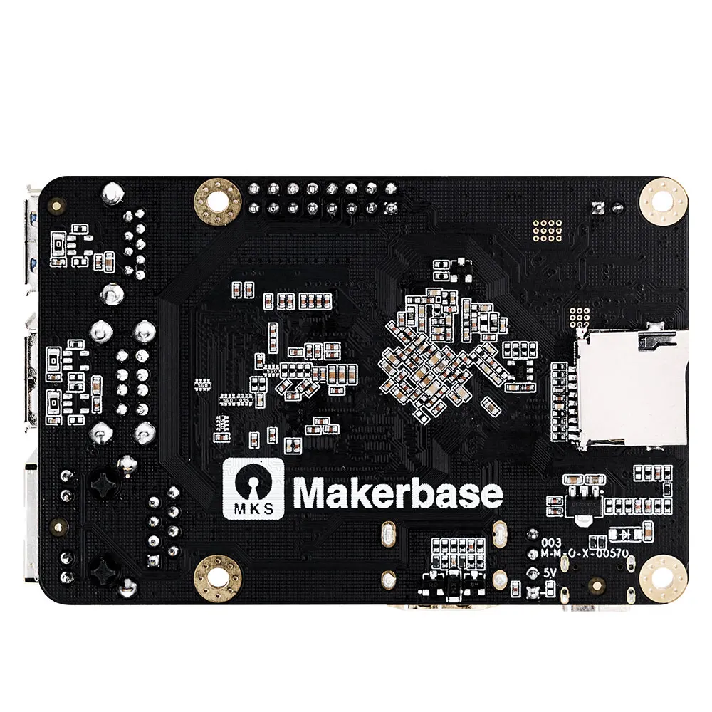 MKS PI Board with Quad-core 64bits SOC onboard runs Klipper Screen for Voron VS Raspberry Pi RasPi RPI Fit DC12-24V Power Input