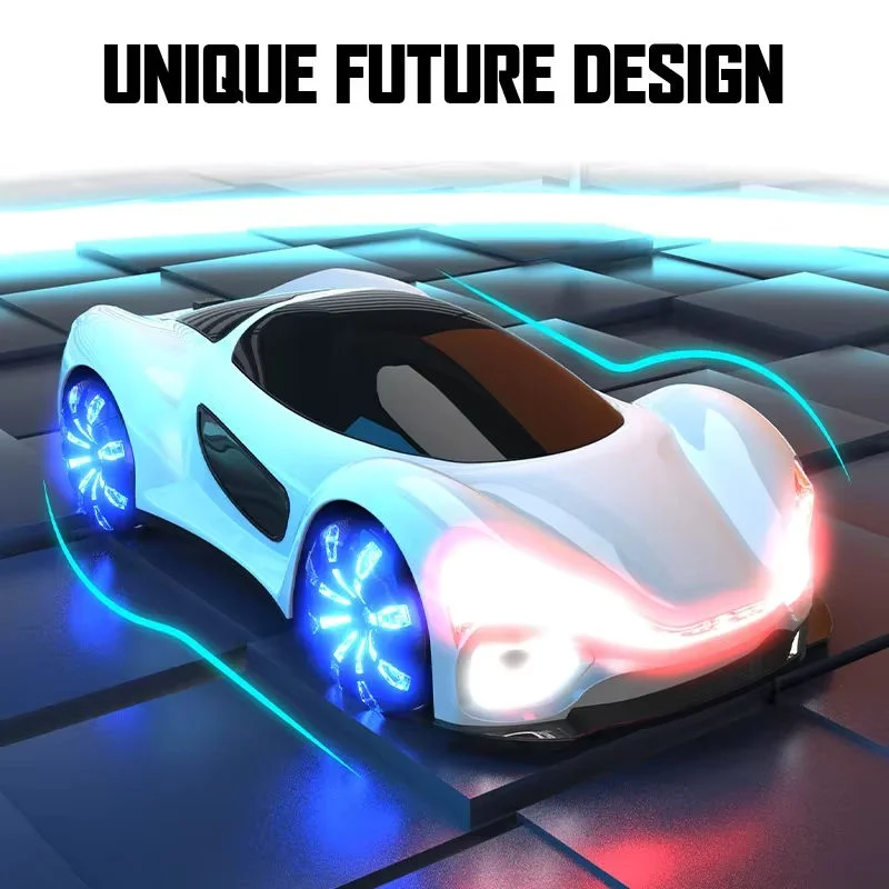 

Энергосберегающая аккумуляторная машинка на радиоуправлении с функцией распыления и множеством световых режимов для детей