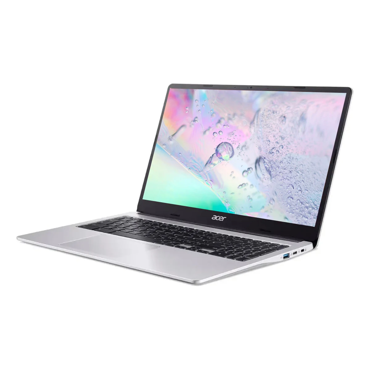 Ordinateur portable professionnel Acer Chromebook 315 15,6" HD, Intel Pentium N6000,4 Go de RAM, 128 Go eMMC, ‎ WIFI, système d'exploitation chromée, avec manchon de protection