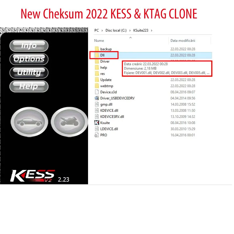 Host Sale New Checksum 2022 KESS & KTAG CLONE