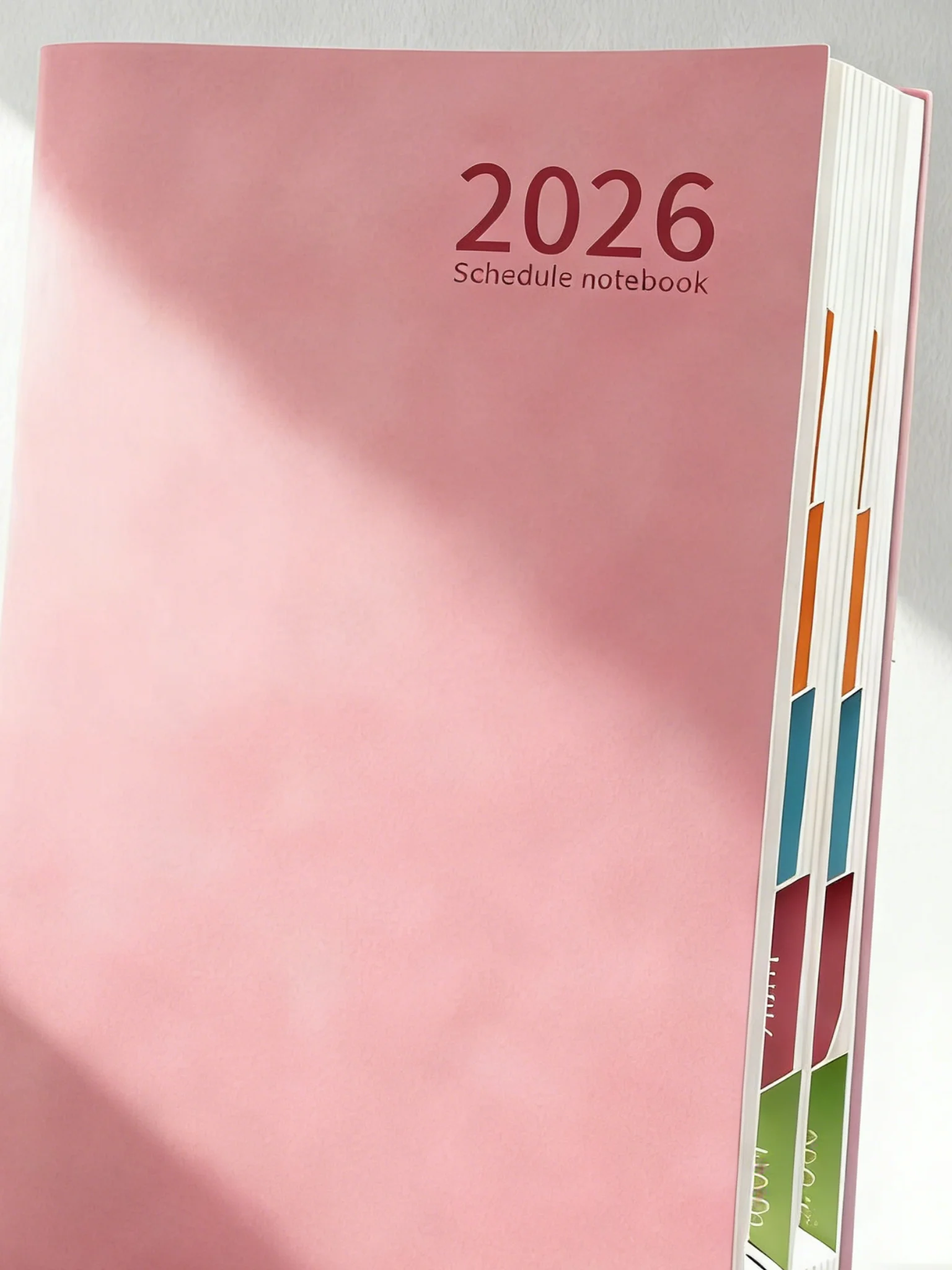 

Новый дизайн 2026: Еженедельный и ежедневный планировщик, кожаный ежедневник с мягкой обложкой, блокнот для записей и расписания