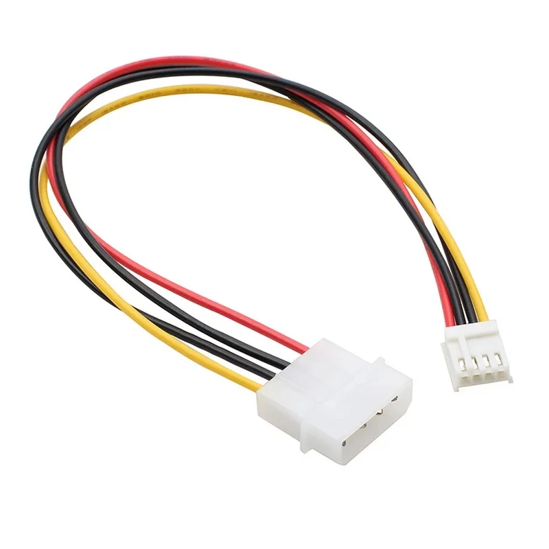 Adaptateur de câble d'alimentation interne Molex 4 broches vers lecteur de disquette 3.5 "Fesse, 20cm
