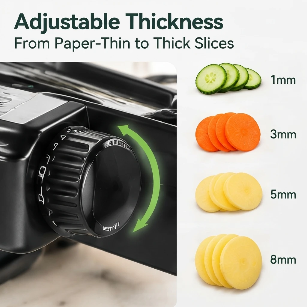 Fatiador Mandoline Ajustável e - Mandoline Slicer avaliação e preço