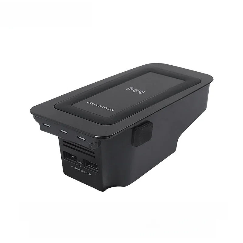 Auto Draadloze Oplader Voor Volvo XC90 Nieuwe XC60 S90 V90 18-2024 Speciale Mobiele Telefoon Opladen Plaat Auto Accessoires v60 2020 S60 - afbeelding 2