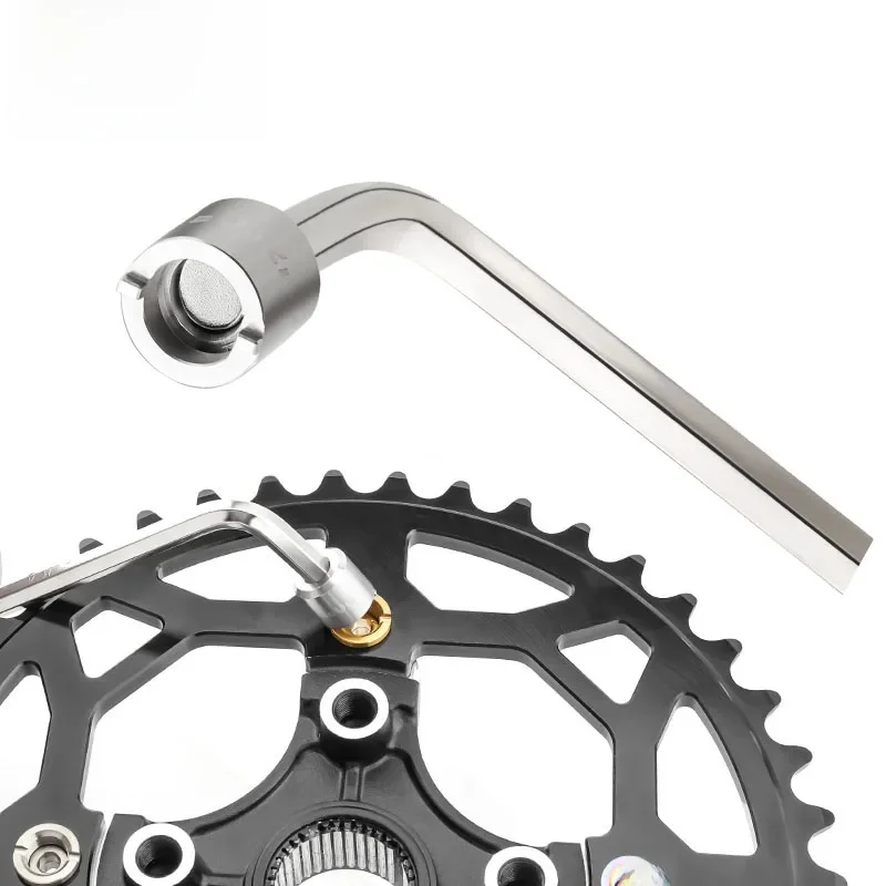 AliExpress MUQZI Chainring Bolts Nut Wrench Chainring Screw Removal Install Tools MTB Road Folding Bike Chainwheel Tool