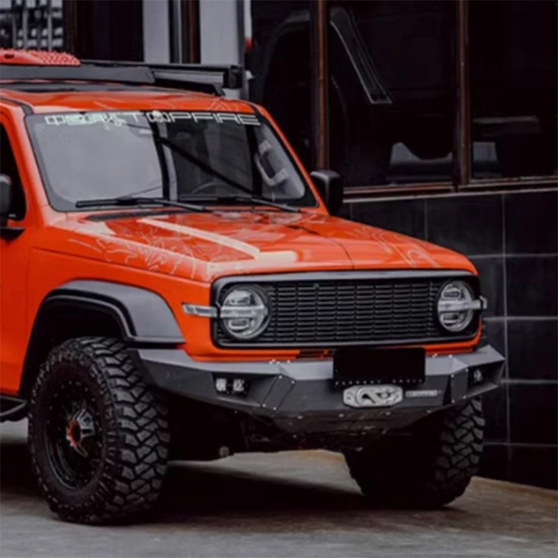 لخزان GWM 300 الشبكة الأمامية مادة البولي بروبلين الظلام نمط الشبكة الأمامية تصميم جديد اكسسوارات السيارات الخارجية