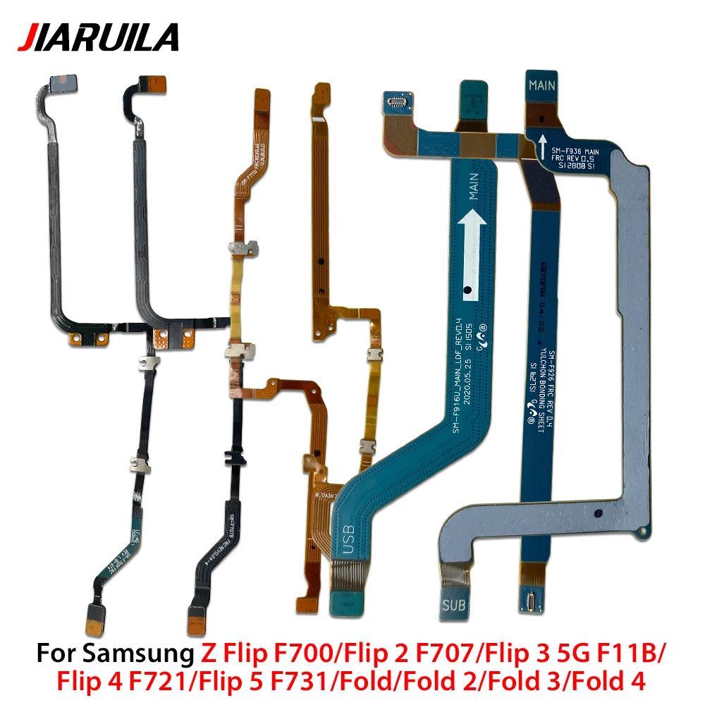 10PCS Wifi Antenna Connector Signal Flex Cable For Samsung Z Flip 2 3 4 5 F707 F711B F721 F731 F700 / Z Fold 2 3 4 5