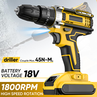 Cordless Electric dryer Set 23 PCs Rechargeable Electric Screwdriver with Battery House multifunctional 2- Speed Power Tools