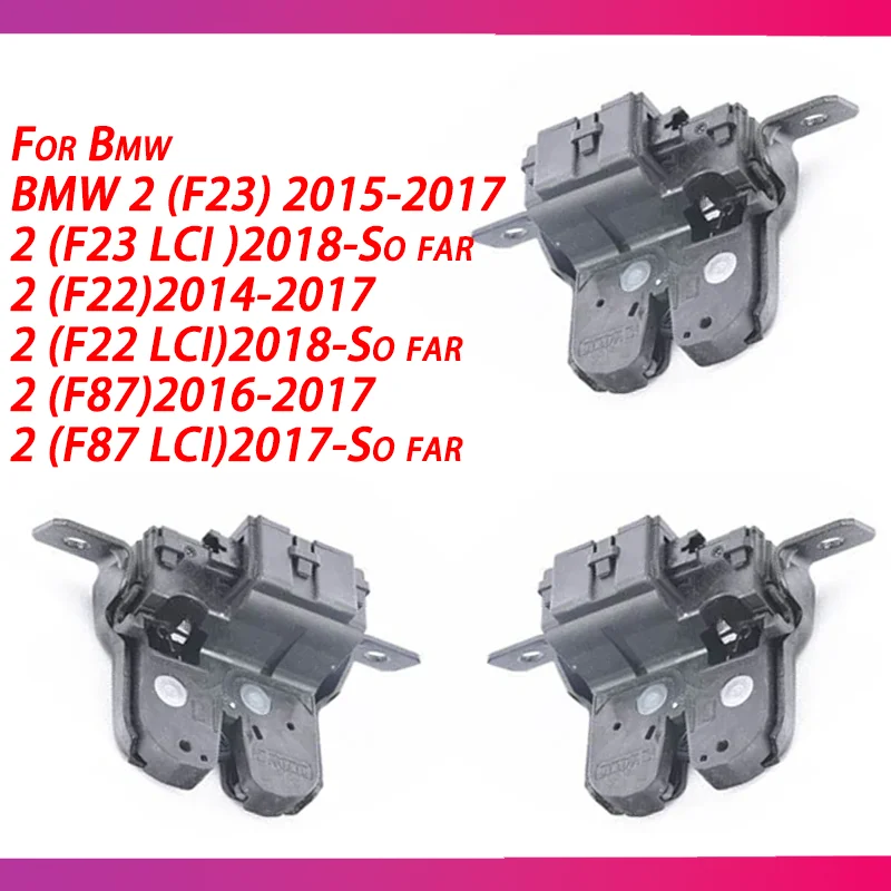 

Для BMW 2 серии F23 F22 F87 Автомобильный Дверной замок защёлка крышки багажника 51247304559 абсолютно новый