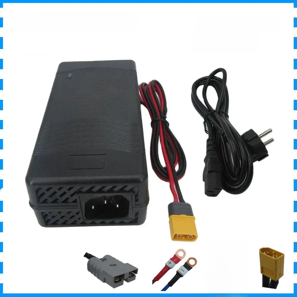 Sjt300e 12 v 20a lifepo4 ebike scooter batterie ladegerät 14,6 v 20a xt60 xt90 stecker 4s 12 volt