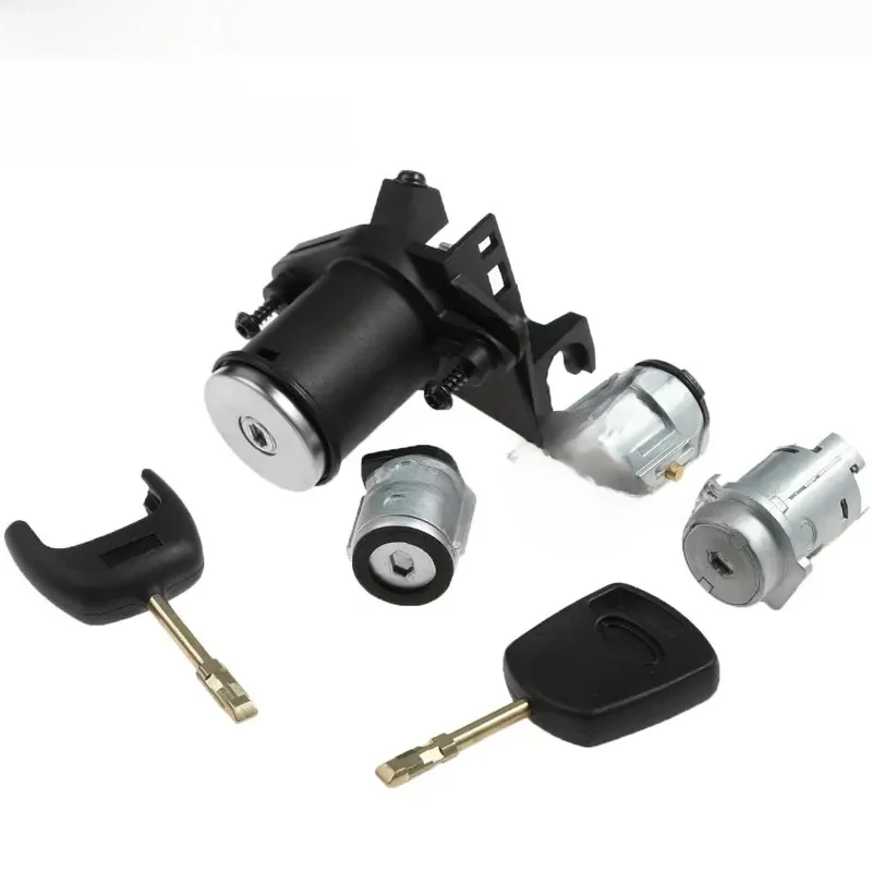 Serrure de porte pour Ford Fi.C. BrosV kt/ Mk5 1479660, serrure de coffre avec 2 interrupteurs