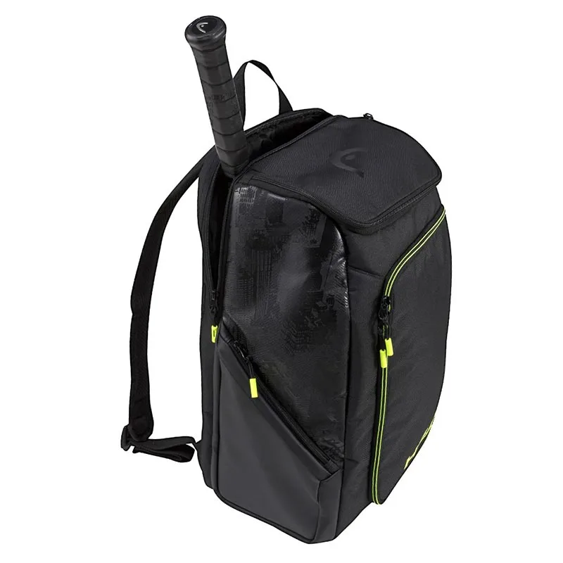 HEAD Extreme Nite Tennis Bag Tennis Backpack 1-2 Pack Men's Women's Sports Bag Badminton Backpack Independent Shoe Compartment