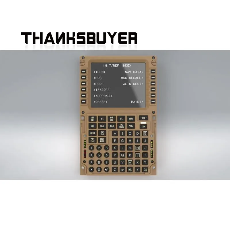 Original CS 777X 747X  737X CDU Control Display Unit Flight Simulator CDU for Cockpit Simulator Flight Games