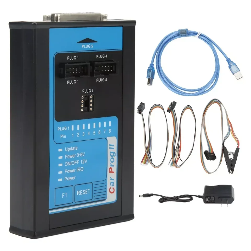 Carprog 2 V8.12 Smart Programming Car Prog II for Airbag S-RS Reset Crash Data Immo Off Engine Instruments Support Multi-Systems
