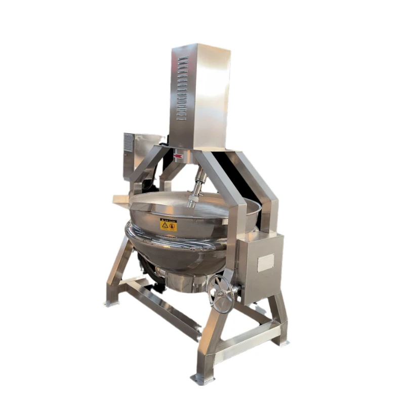 Máquina para freír salsa de ternera y Chile, Wok de Gas, calefacción y agitación semiautomática, hilo de carne multigarra comercial, Wok de agitación