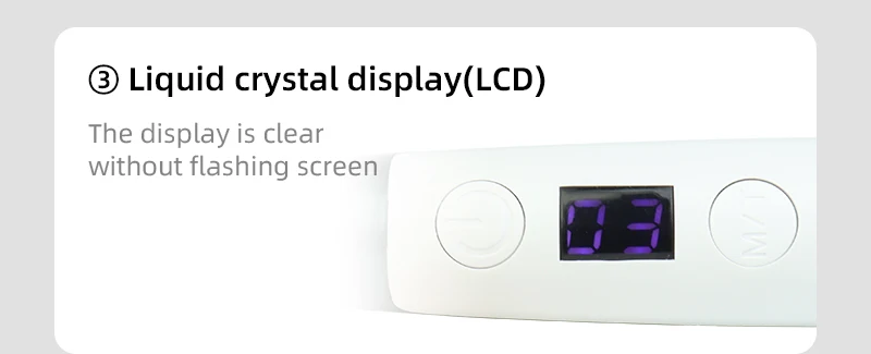 VVDental LED-Härtelampe, kabelloses Harz-Härtungslicht, 1-Sekunden-Härtung, 2500 mW/cm², 10 W, leistungsstarkes Fotopolymer-Dentalmaterial – Detail 6